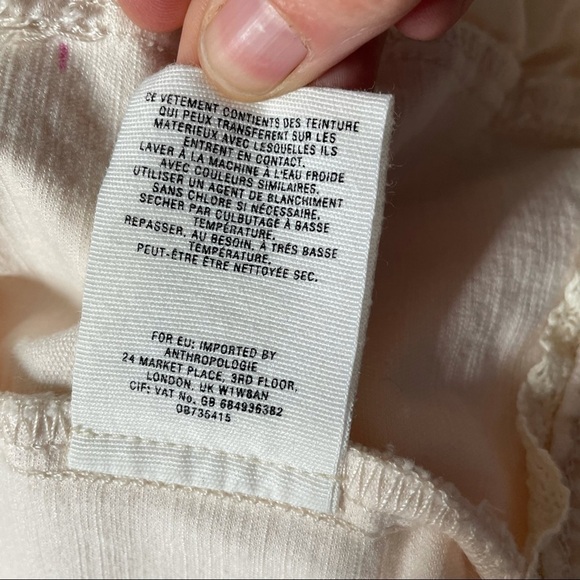 Anthropologie Pilcro & The Letterpress Pink Button Up Velvet Jacket XS - Picture 6 of 14